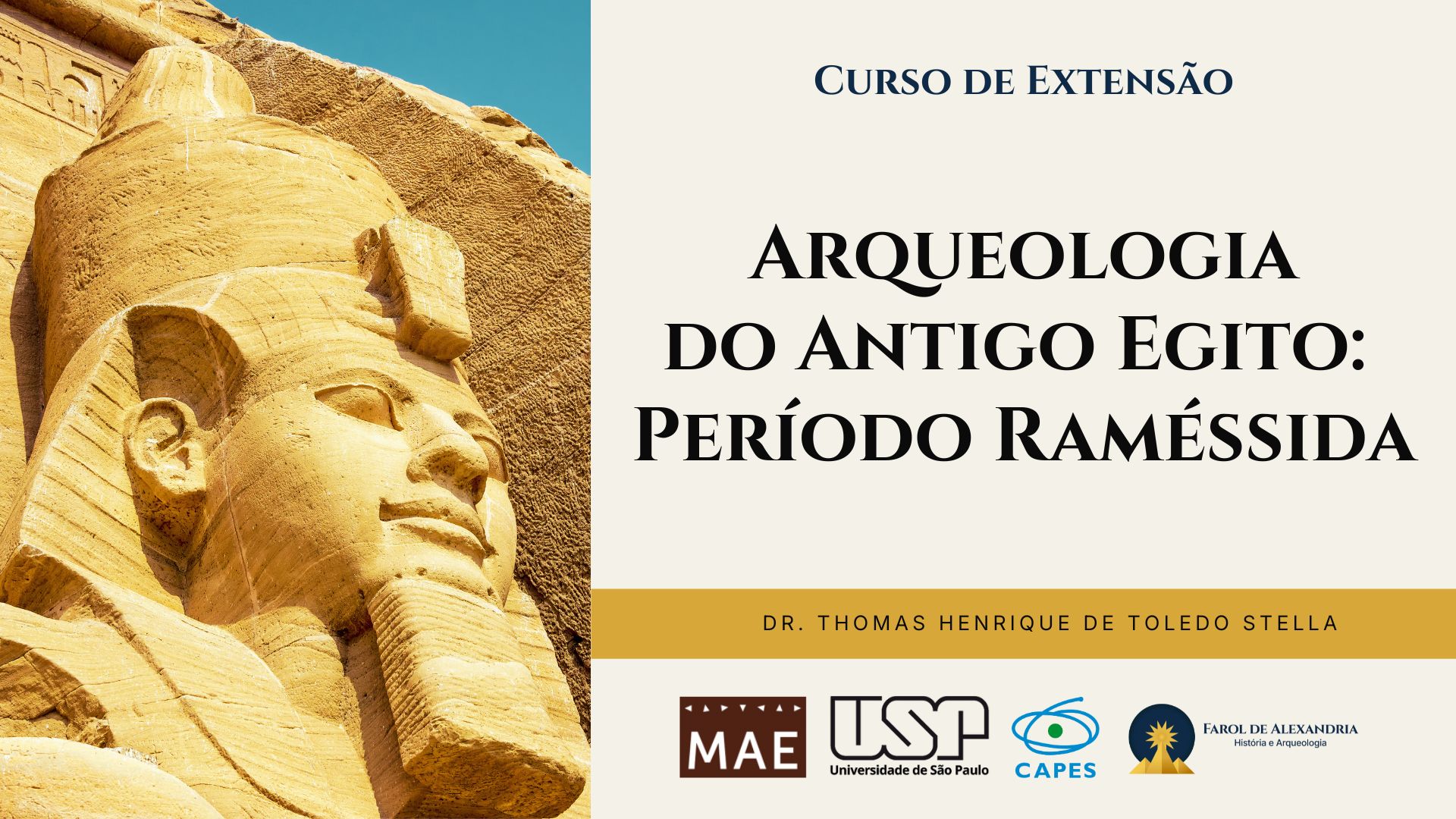 Miniatura Curso: Arqueologia do Antigo Egito: o Período Raméssida