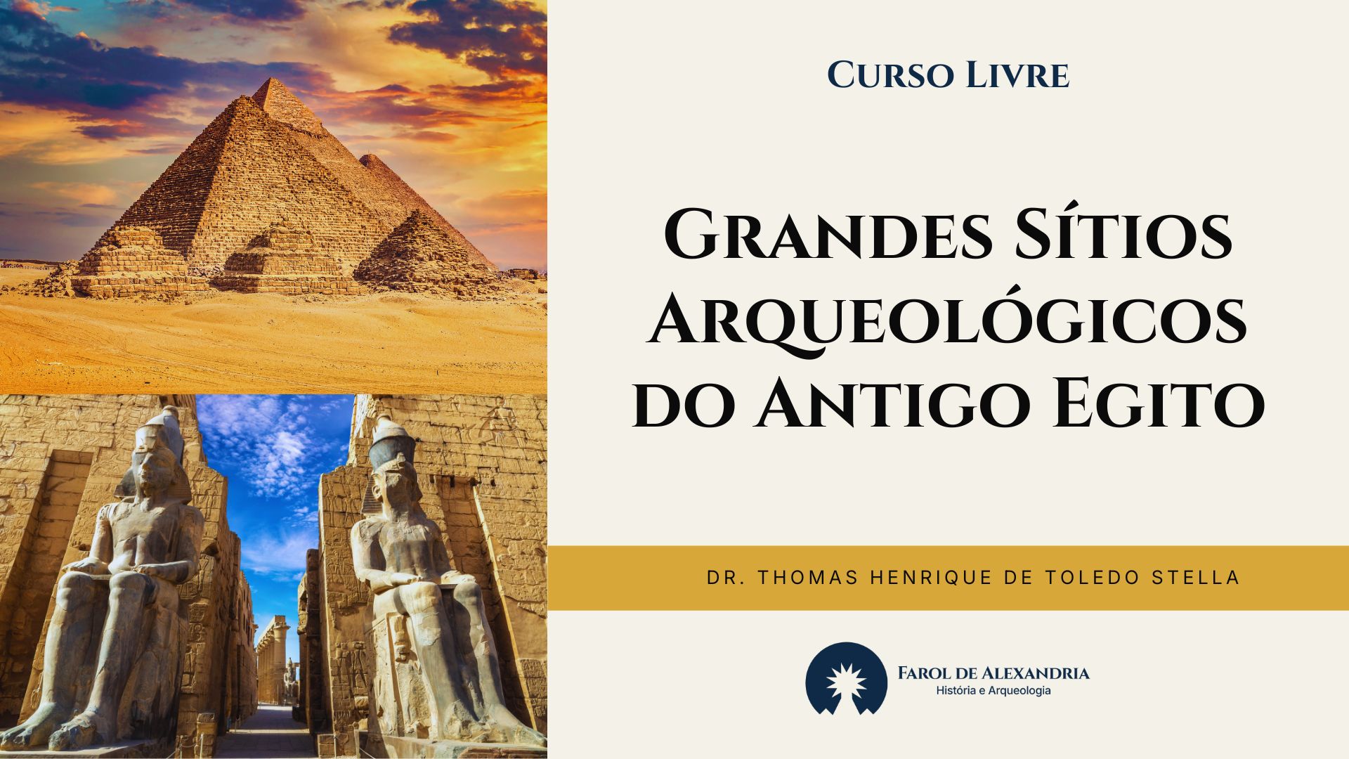Miniatura Curso: Grandes Sítios Arqueológicos do Antigo Egito
